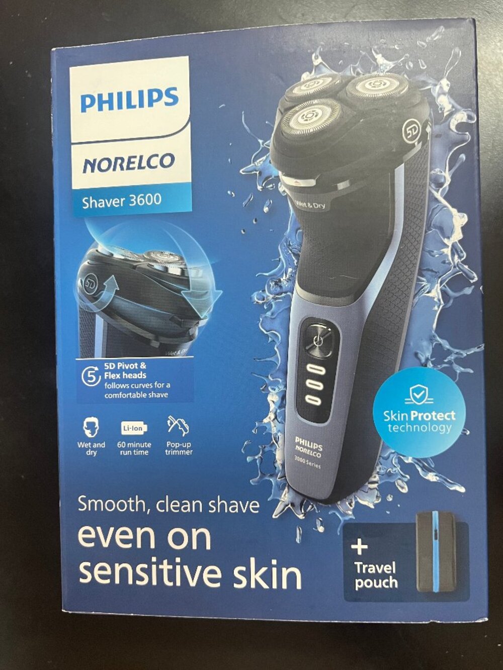 Philips S3243/91 Norelco Shaver 3600 Wet & Dry Electric Shaver